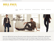 Tablet Screenshot of billpaulltd.com